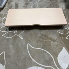 パソコン台 モニター台 机上台コンパクト美品の画像