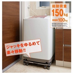 洗濯機スライド台（平安伸銅工業）の画像