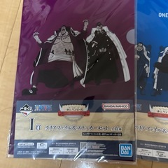 ワンピース一番くじ  クリアファイルセット
の画像
