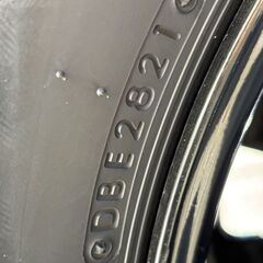 美品 JB74 シエラ 社外 鉄 PCD139.7 5穴 スタッドレス ブリジストン ブリザック　DM-V2 235/75R15 2021年製の画像