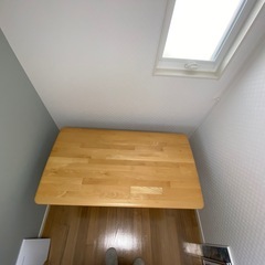 ニトリ　ダイニングテーブル　4人用の画像