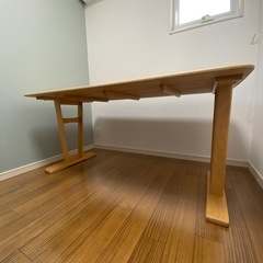 ニトリ　ダイニングテーブル　4人用の画像
