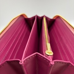 【新品未使用】COACH/コーチ長財布　CW778 ピンクの画像