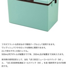 キャプテンスタッグ(CAPTAIN STAG) クーラーボックスの画像