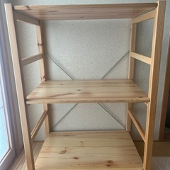 無印　シェルフ棚の画像