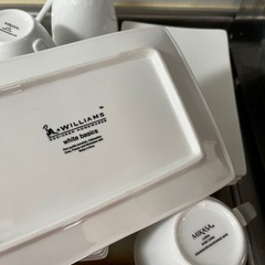 ホワイト食器4脚ずつ【本日のみ】の画像