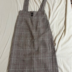 ★着画あり【サスペンダー付き】タイトスカートの画像