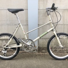 【美品・整備済】BRUNO ブルーノ　ミキストフレーム　8速　ミニベロ　CT410mmの画像
