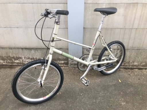 【美品・整備済】BRUNO ブルーノ　ミキストフレーム　8速　ミニベロ　CT410mm