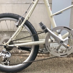 【美品・整備済】BRUNO ブルーノ　ミキストフレーム　8速　ミニベロ　CT410mmの画像