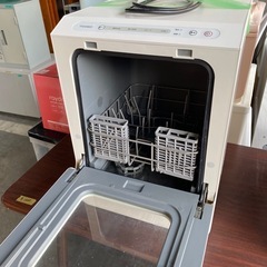 ⭐️土日のみ営業中⭐️動作⭕️！簡易清掃⭕️！22年製 小型食洗機  TK-MDW22W ※ホース別途購入必要の画像
