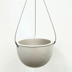 ★お洒落★ハンギングプランター　鉢内寸直径16.5cmの画像