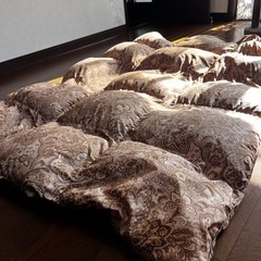 西川リビング　シングル羽毛掛け布団の画像