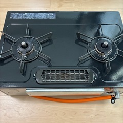 2024　リンナイ ガステーブル ガスコンロ プロパンガスLPG用 幅約56cm 片面焼きグリル 左強火力 KG35NBKL/LP ブラックの画像