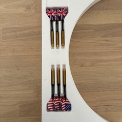 両面ダーツボードの画像