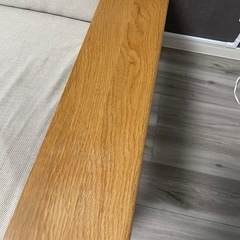 無印良品　ソファ本体木製フレーム&カバー付きの画像