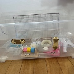 ハムスター飼育用品の画像