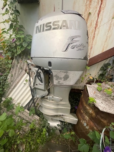 佐賀県発ホンダ90馬力4サイクルエンジン始動確認済み取りに来てくる方