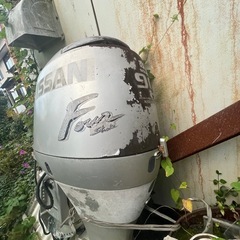 佐賀県発ホンダ90馬力4サイクルエンジン始動確認済み取りに来てくる方の画像