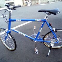 美品♪GIOS MIGNON 20インチ ミニベロ　470mm ジオスブルー♪の画像