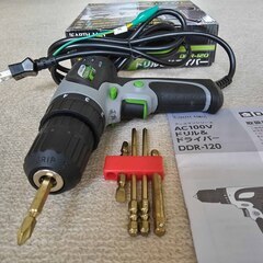 相模原 電動ドリル ドライバードリル 高儀 EARTH MAN DDR-120 電動工具 ネジ ボルト 締め 木材 穴あけ DIY 日曜大工 ガレージ 組み立ての画像
