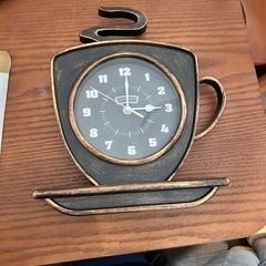 Fishs Eddy(フィッシュエディ)]コーヒーマグ壁掛け時計の画像