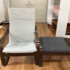 リラックスチェア【町田市再生家具】252222 IKEAの画像