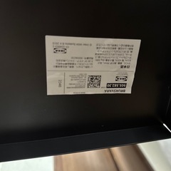 IKEA 黒　サイドテーブルの画像