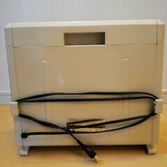 800円で。電気ファンヒーターです。の画像