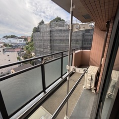 物干し ベランダ用 SVIｰ275NR + 物干し竿 2.8ｍ×2本 分割可能 SU-280Cの画像