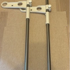 物干し ベランダ用 SVIｰ275NR + 物干し竿 2.8ｍ×2本 分割可能 SU-280Cの画像