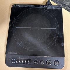 【完全現状品】 IHコンロ 1口 アイリスオーヤマ 2022年製の画像