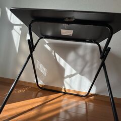 【折りたたみデスク】ニトリ フレッタDBR（ダークブラウン）200円の画像