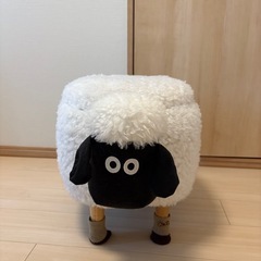 ひつじのショーンスツールの画像