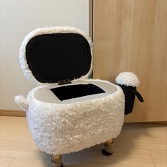 ひつじのショーンスツールの画像