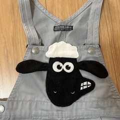 羊のショーン120サイズ　オーバーおーるオールの画像