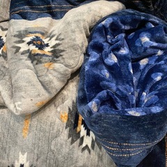 ⭐ニトリ こたつ 4点セット（本体・掛け布団・敷布団・アクセントカバー）⭐の画像