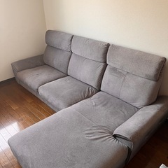 L字ソファの画像