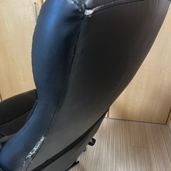 オットマン付きリクライニングチェアの画像