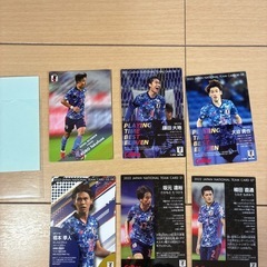 カルビーサッカーカードの画像