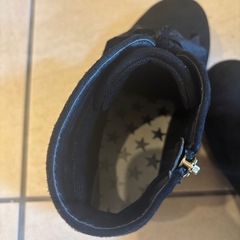 厚底靴　23cm 黒の画像