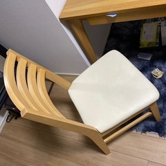 テーブル椅子2点セットの画像