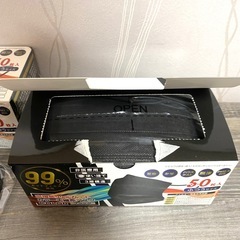 不織布マスク 黒 まとめ売り 約120枚の画像