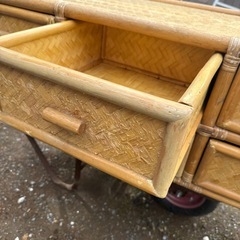 収納家具　キャビネット　バンブーの画像