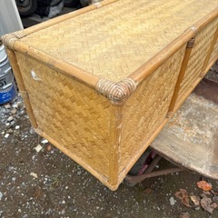 収納家具　キャビネット　バンブーの画像