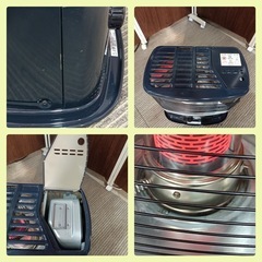 [八6468] コロナ  ストーブ  自然通気形開放式石油ストーブ  RX-2216Yの画像