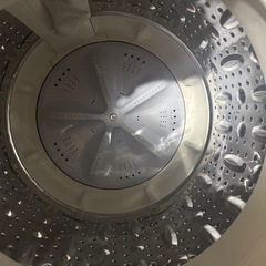 【手渡し限定】2019年製 SHARP 洗濯機 4.5kg ES-GE4C-T 練馬区の画像