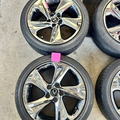 トヨタ クラウン ハイブリッド RS（220系）純正ホイール 18インチ 4本セットの画像