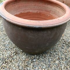 素焼き鉢（植木鉢）2個を無料でお譲りします。の画像