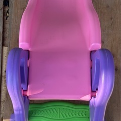 キッズすべり台 ピンクの画像